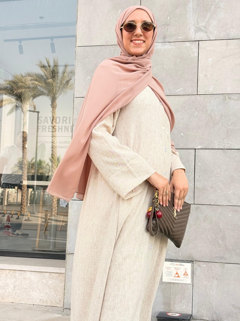 Dalila Dress in café