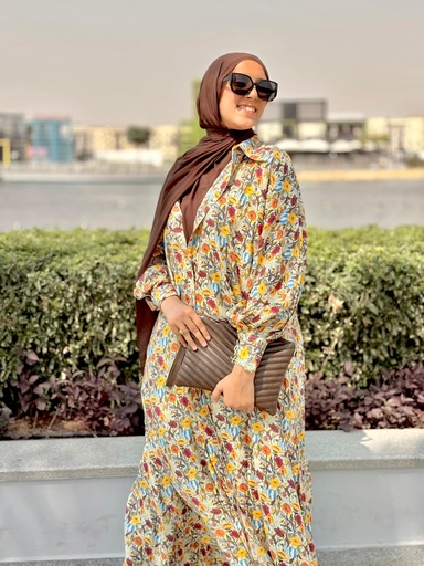 Raihana set in biege 