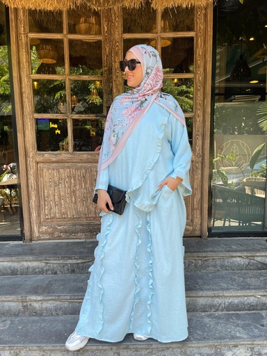 Hla set in sky blue